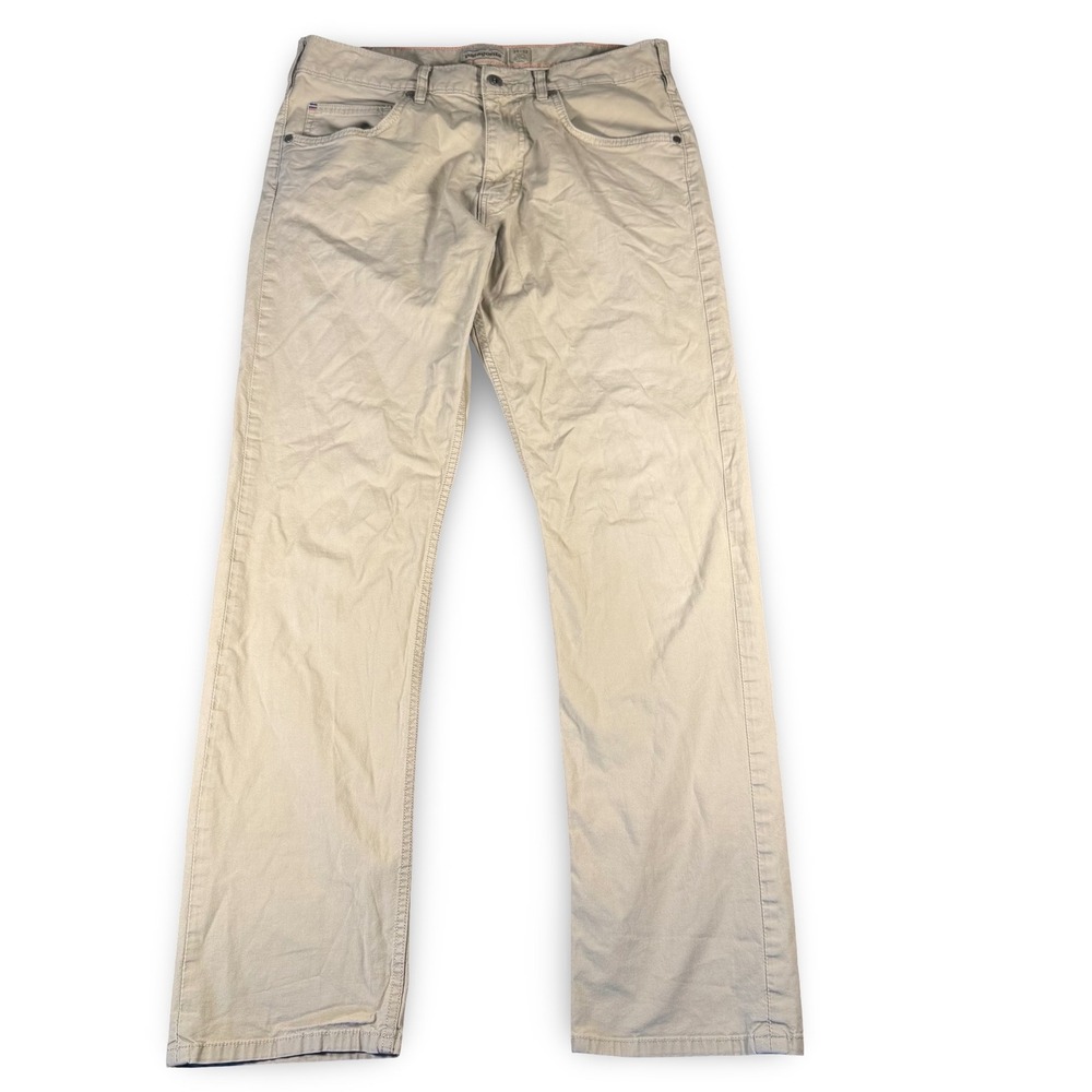 Patagonia Straight Leg Pants Mens Iron Clad 34x32 (32x30) Cotton Chino Stretch